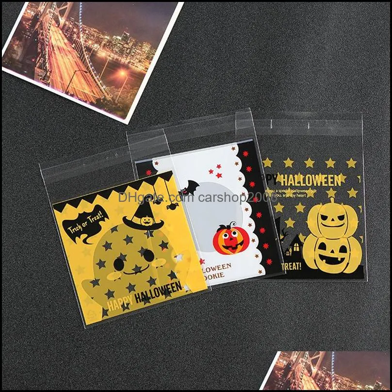 Gift Wrap Event Event Party Dostawy domowe ogród 100pcs/działka Halloween cukierki