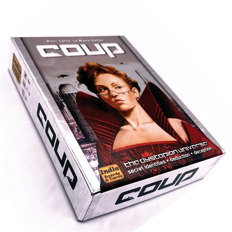 Urban Rebellion Coup Full English Version Basic Board Game Party Cards DHL Transport