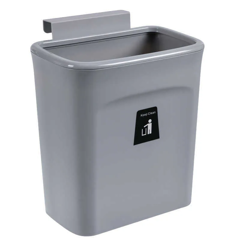 7/9L Porta Dellarmadio Da Cucina Bidone Della Spazzatura Sospeso Con  Coperchio Bidone Dei Rifiuti A Parete Cestino Della Spazzatura Cestino  Della Spazzatura Auto Secchio Rifiuti 210827 Da 26,47 €