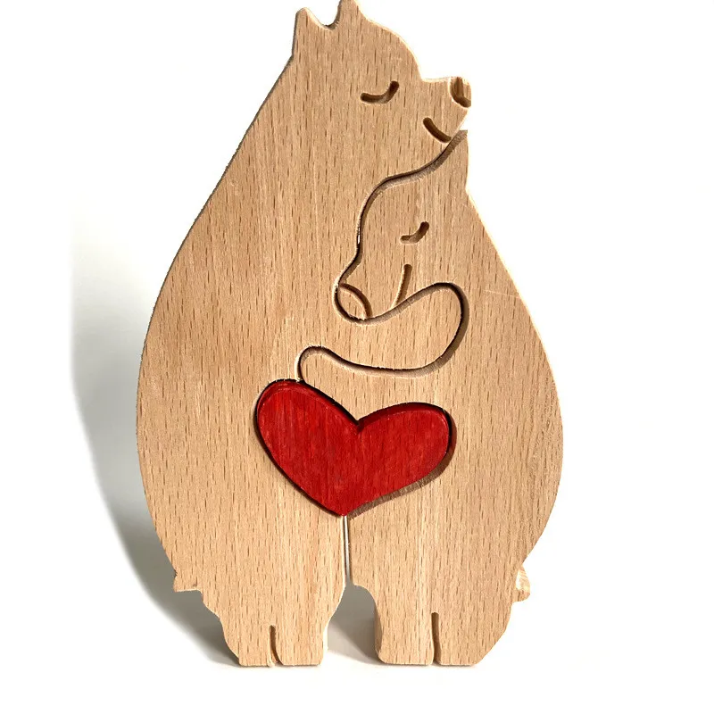 صديقة للبيئة خشبية حديقة الحيوان الحيوان لعبة الحيوانات الصغيرة الخشبية اللعب هدية لأمهات الأحبة الأمهات أيام مجانا بواسطة epack YT199503