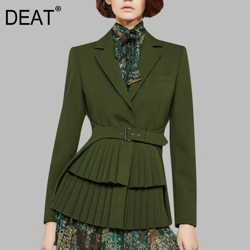 DRAIRE NOUVELLE COSTURE Manteau de Womenslim et manches longues à la mode en Angleterre avec patchwork Top Printemps 7B0146 210428