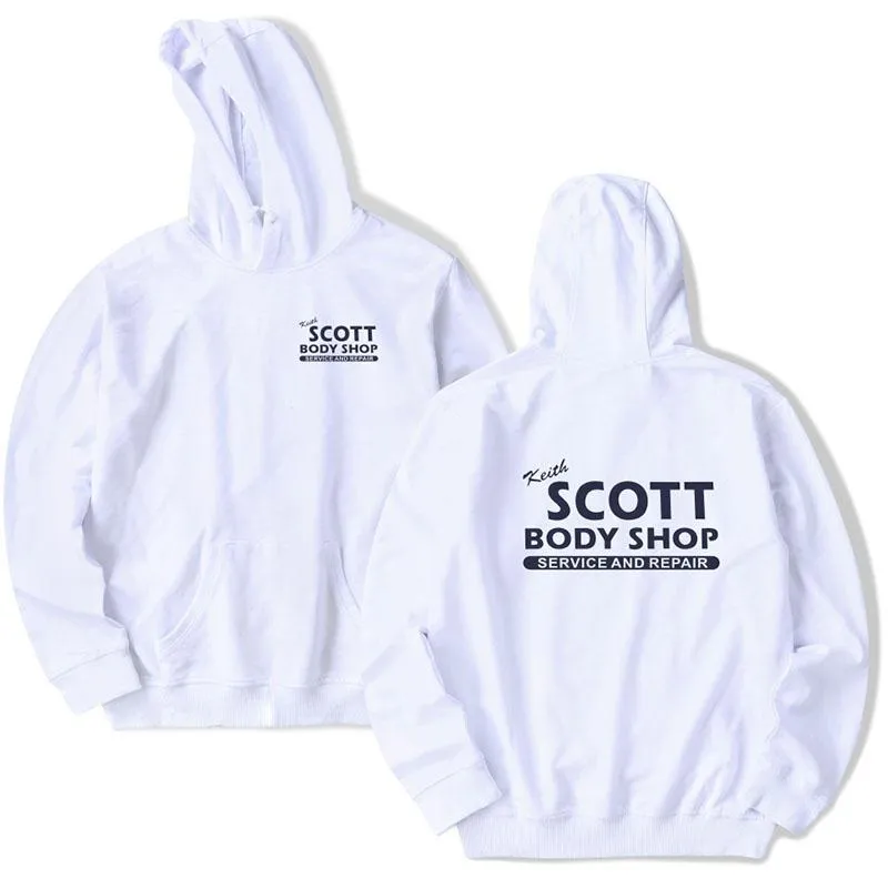 Erkek Hoodies Tişörtü ScoBody Shop Kazak Hoodie Bir Ağaç Tepe Araba Tamircisi Gevşek Kapşonlu Kazak