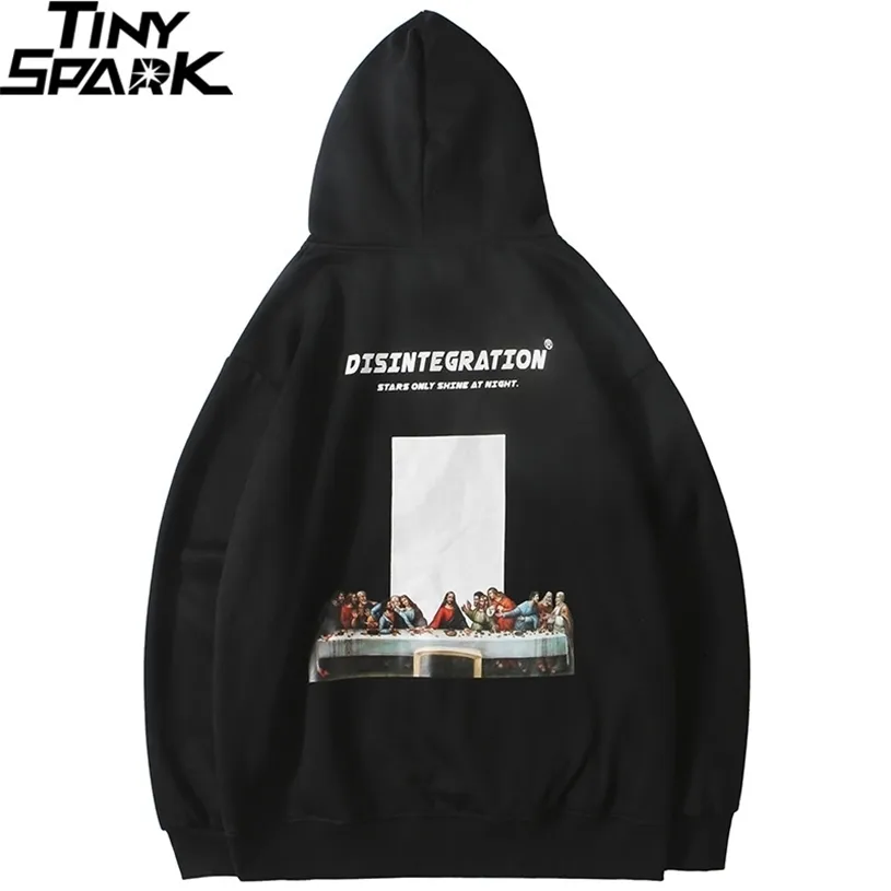 Erkekler Hip Hop Hoodie Kazak Antik Kültür Streetwear S Kış Polar Kazak Pamuk Harajuku Gevşek Sonbahar 211229