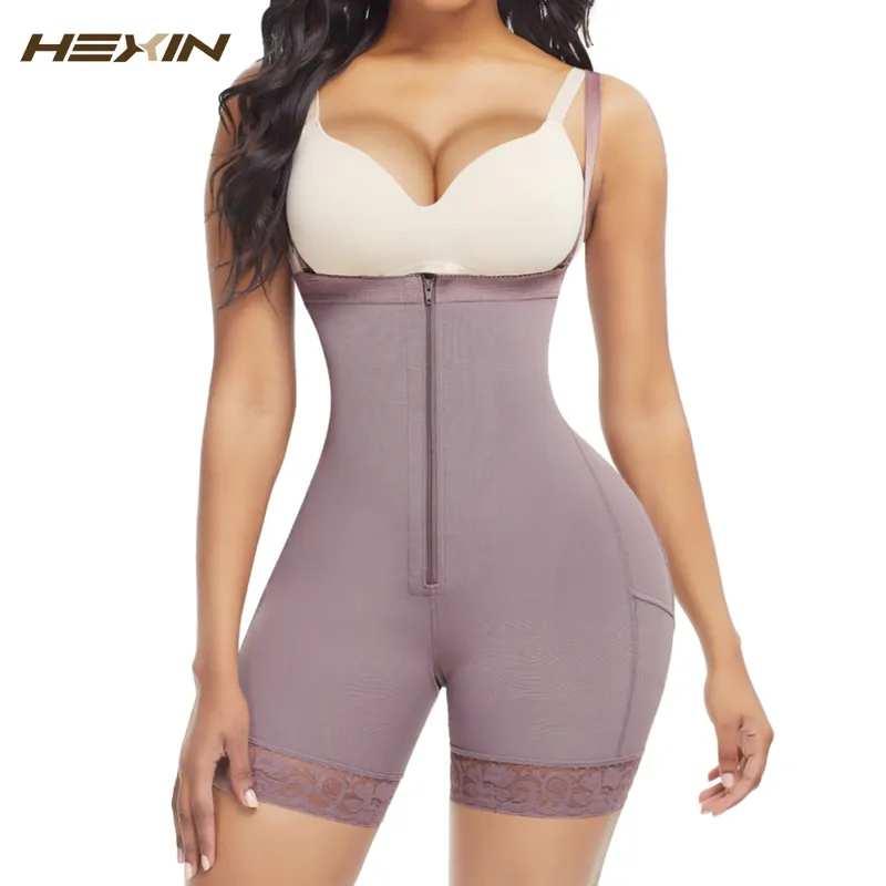 Butt Lifter Body Shaper Fajas Colombianas Waist Trainer Slimming Underwear Shapewear Tummy Control Panties Postpartum Corset 220309