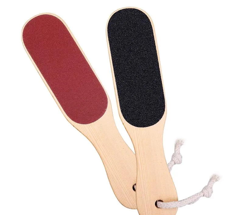Foot Rasp Callus Remover Double Sided Spa Wood Foot File for Pedicure Foot Care SN2384