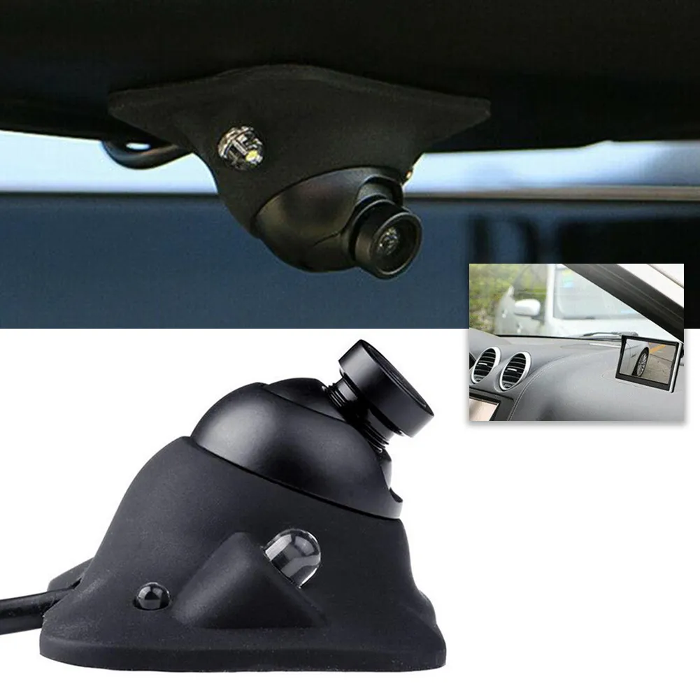 DC 12V 170° Car Front Rear Side View Reversing Camera LED Reverse Backup Waterproof Car Replacement Accessories