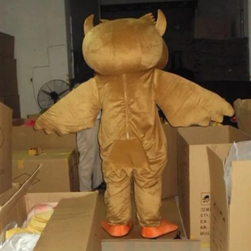 お値下げ 新品未使用 低価格で最高品質の ハロウィーンフクロウマスコットコスチューム高品質漫画豪華な動物アニメのテーマキャラクターアダルトサイズクリスマスカーニバル誕生日パーティーファンシー衣装 オンラインのマスコットコスチューム 最新海外 Veleprodaja