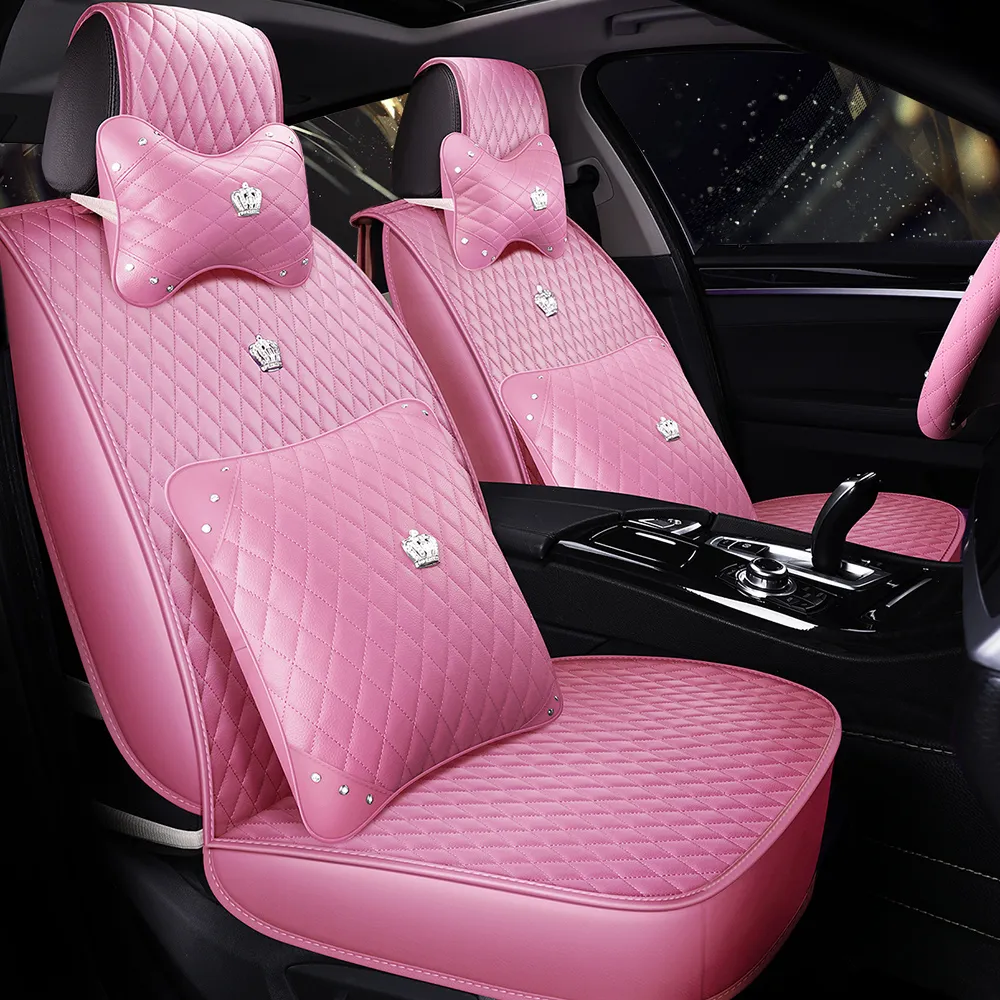 Sitzbezug auto pink
