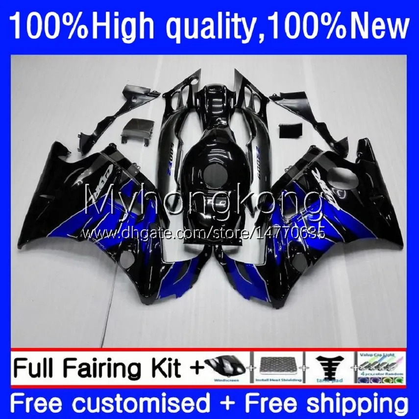 Fairings For HONDA CBR 600F2 600 F2 FS CC 600CC 600FS 91-94 Bodywork 34No.4 CBR600CC CBR600F2 91 92 93 94 Black black CBR600 F2 CBR600FS 1991 1992 1993 1994 OEM Bodys