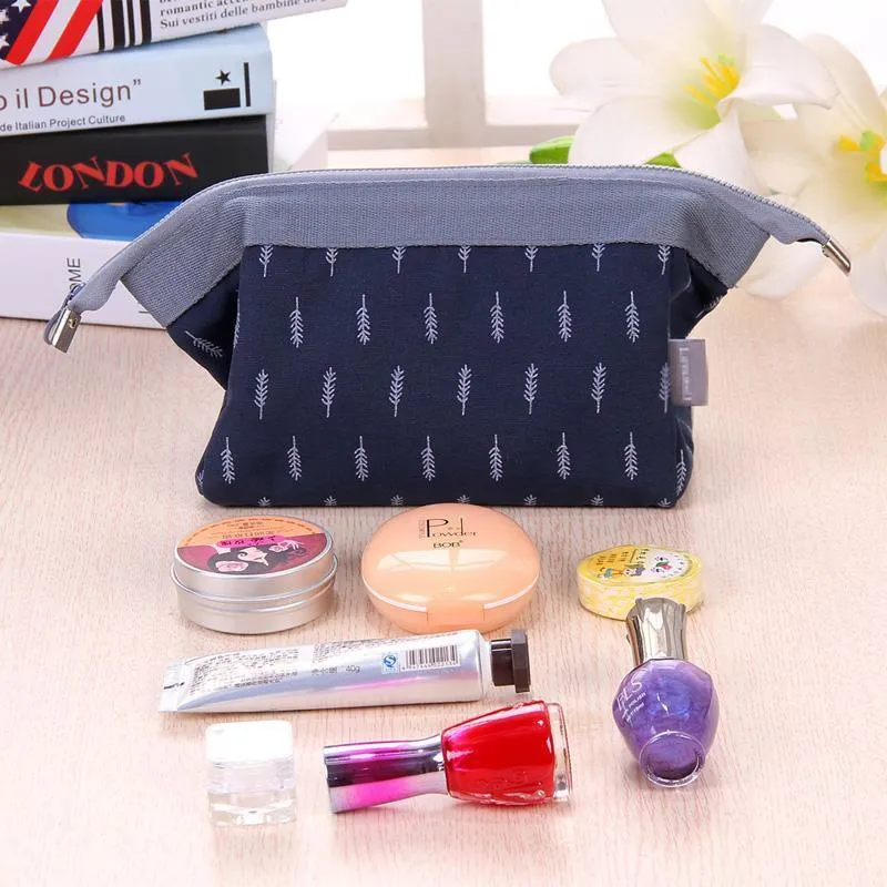 Torby do przechowywania Przenośne damskie Moda Wodoodporna Torba Makeup Telefon Komórkowy Akcesoria Sundries Box Travel Color Wzór