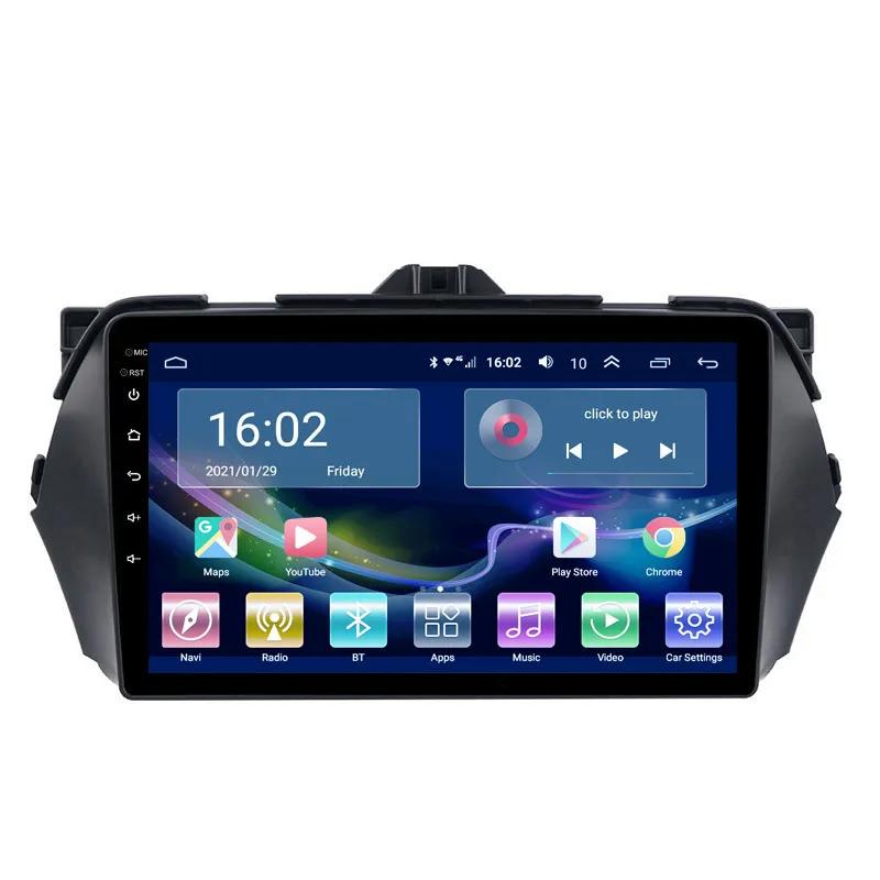 Car Multimedia Autoradio Video 2-Din android per SUZUKI ALIVIO CIAZ 2014-2018 Lettore Navi WIFI