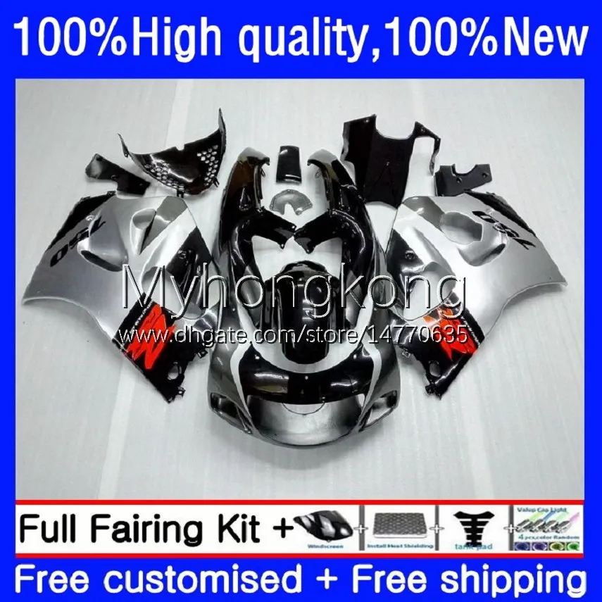 Feedings para Suzuki Srad GSXR 750 600 CC GSX-R750 600cc 750cc 96-00 Bodywork 16No.19 GSX-R600 GSXR600 Prata Preto 96 97 98 99 00 GSXR750 1996 1997 1999 2000 Bodys Kit