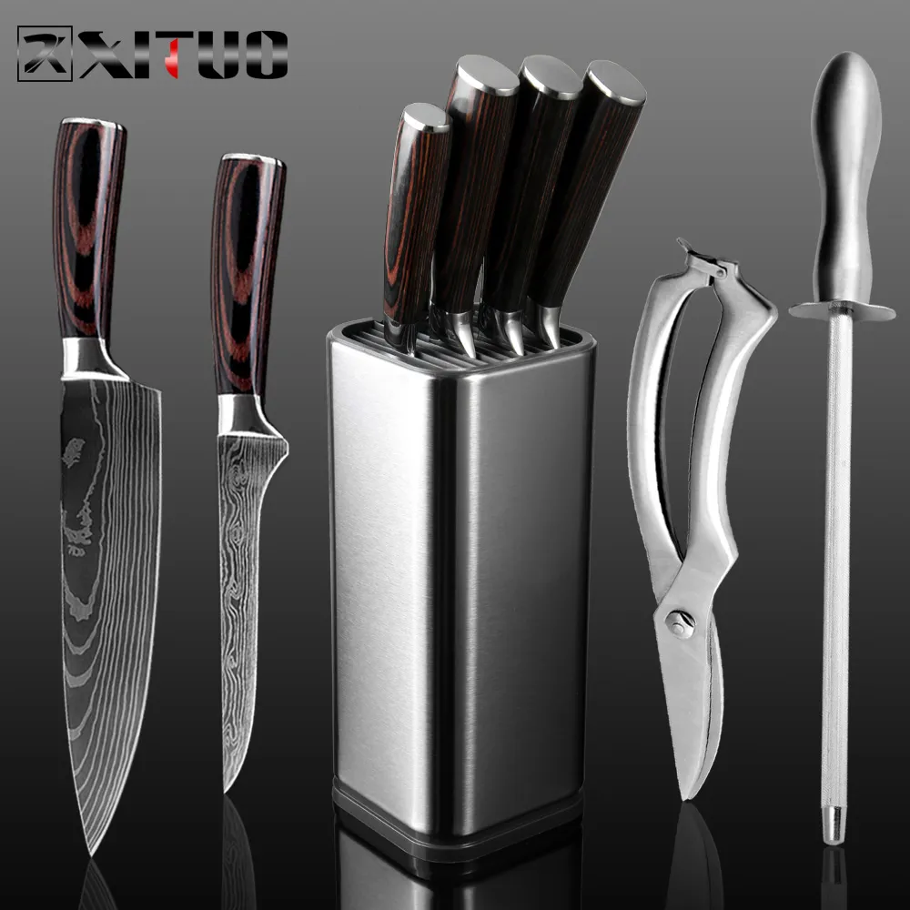 Cuchillo de deshuesar japonés profesional, cuchillos de cocina forjados,  rebanar carne, cuchilla de Chef, cuchillo de filete - AliExpress