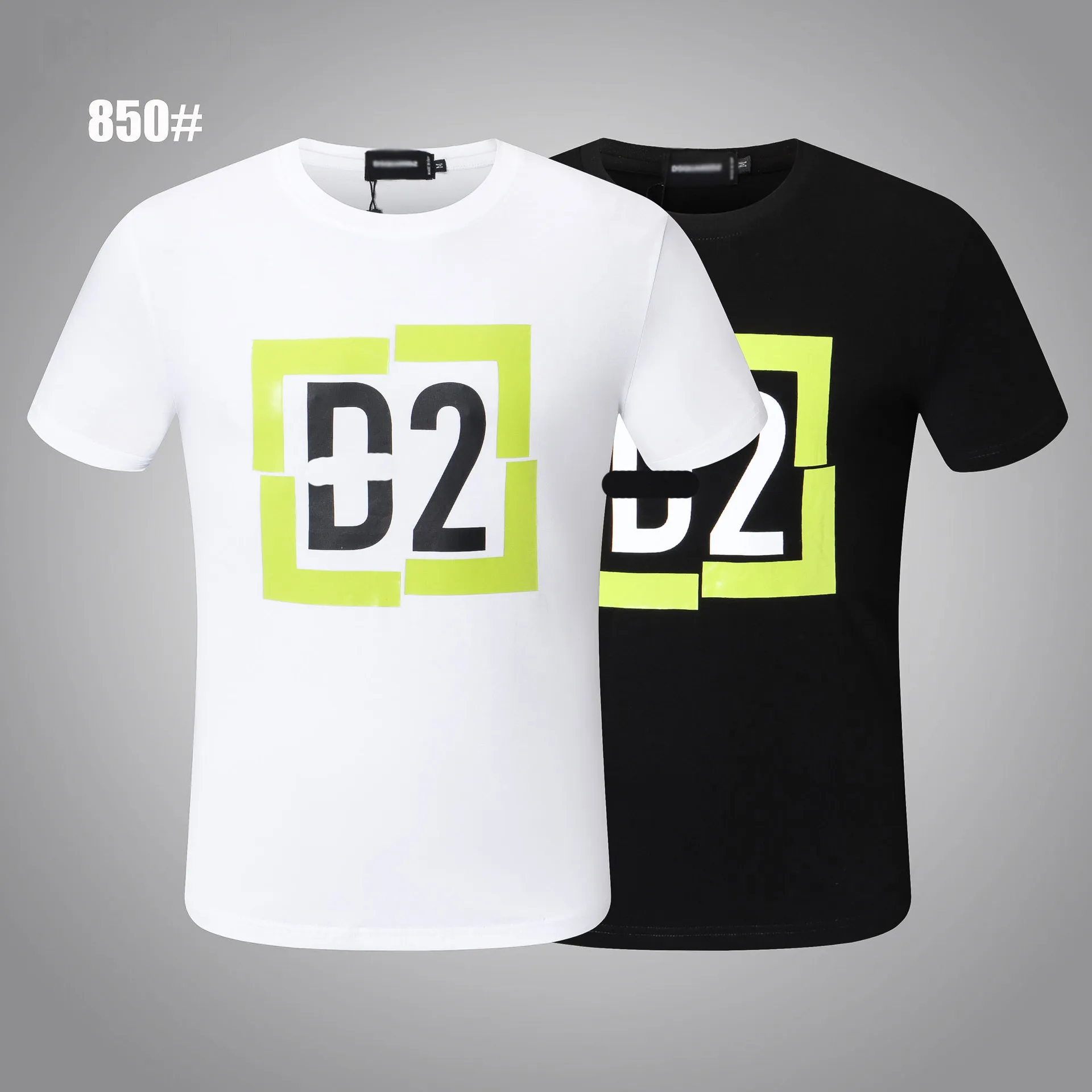 Dsq Pattern T-shirt D2 Phantom Turtle 2022ss Nouveau Mens Designer t-shirt Paris Mode T-shirts Été Homme Top Qualité 100% Coton TO56567