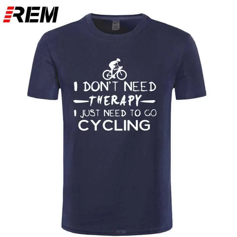 REM Arrival Men Summer Fashion T Shirts Biker Cycle printed O-neck -shirts Male Short-sleev shirts 210629