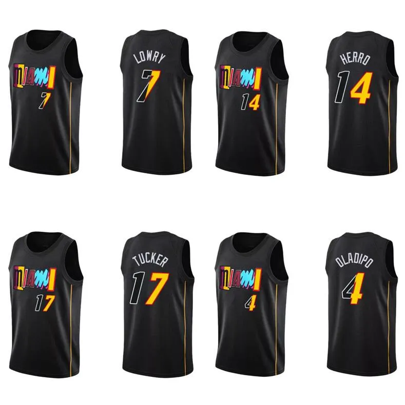 Basketball Jersey Wade 3 Tyler Herro 14 Jimmy Butler 22 Adebayo 13 Haslem 40 Robinson 55 Miamicity 75th Diamond Jerseys Men Youth S-XXL I lager