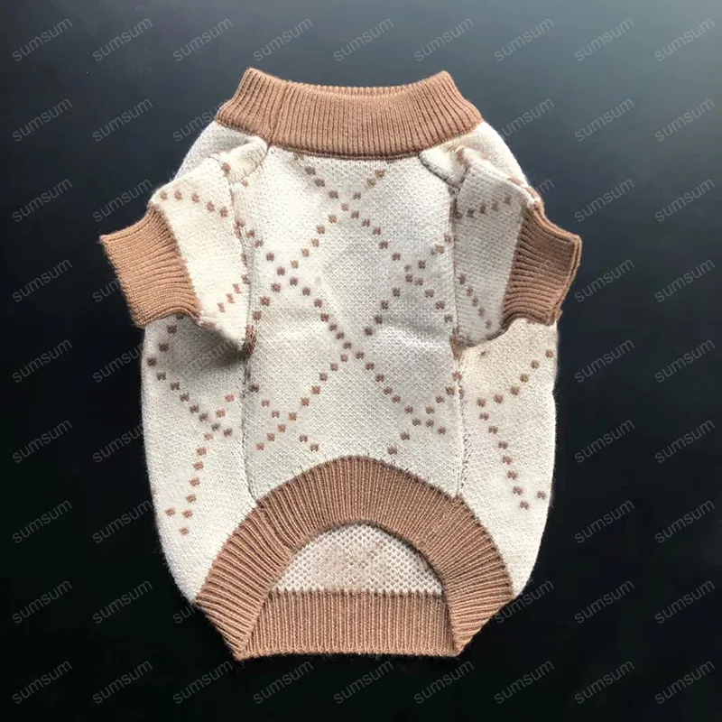 2022 Fasion Unisex Dog Clothes Cat Vest Sweater luxury Designers Letter Sweater Pet Supply Clothing For Puppy G Cotton T Shirts