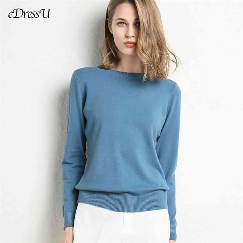 13 couleurs Pull Femmes Pull O Cou Simple Automne Hiver Tricots Jaune Camel Pulls Coréen Casual Bureau Jumper CR-JM001 210922