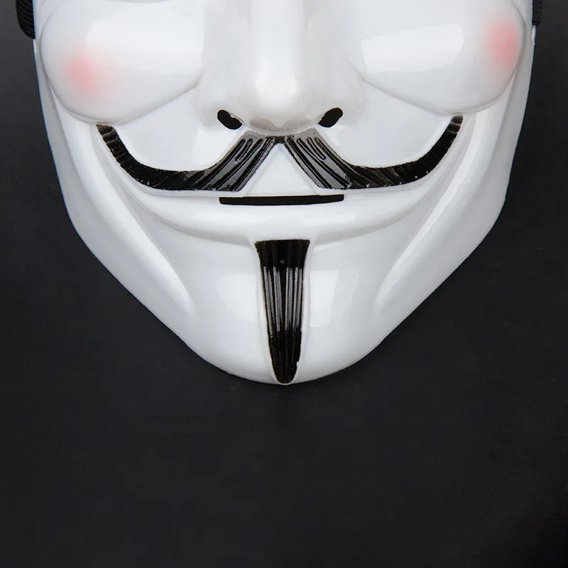 Party Masks V for Vendetta Masks Anonymous Guy Fawkes Fancy Dress Adult Costume Accessory Plastic Party Cosplay Masks
