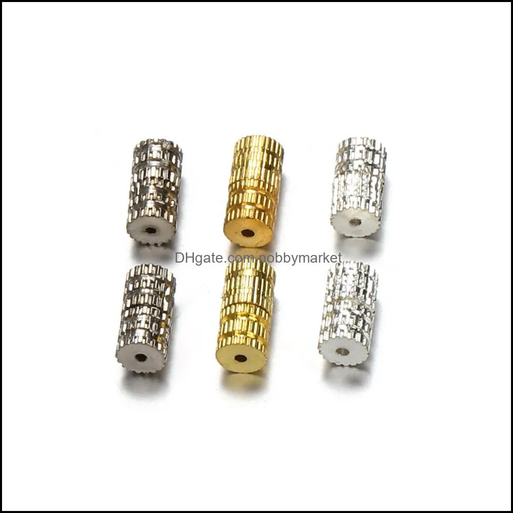 Cylinder Screw Fasteners Clasps Buckles for Jewelry Making Necklace Bracelet Rope End Closure Connector Diy Findings