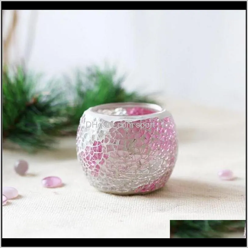 18 style mosaic candle holder crystal candle holder wedding candlestick centerpieces for valentines day wedding decoration candle