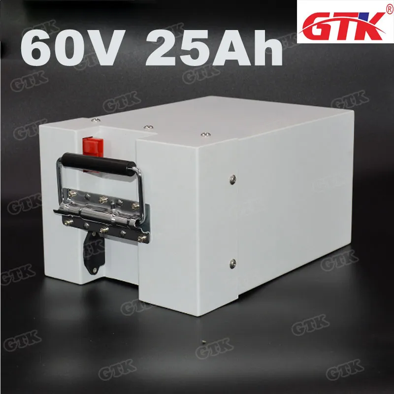 60v 25ah lithium battery pack with Communication function for Sightseeing car power tool grass cutter energy storage +5A charger