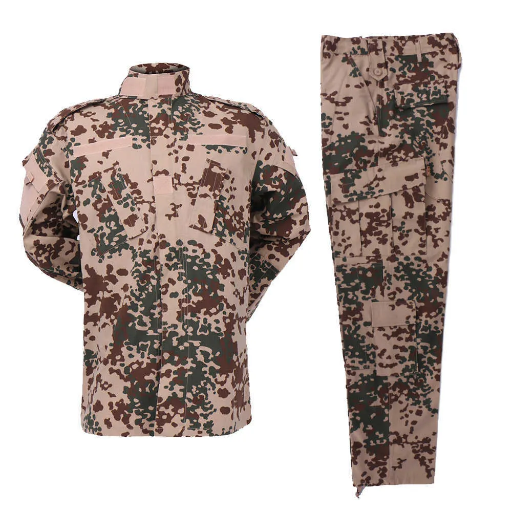 Army Camouflage Jacket And Military Camouflage Pants Set Woodland ...