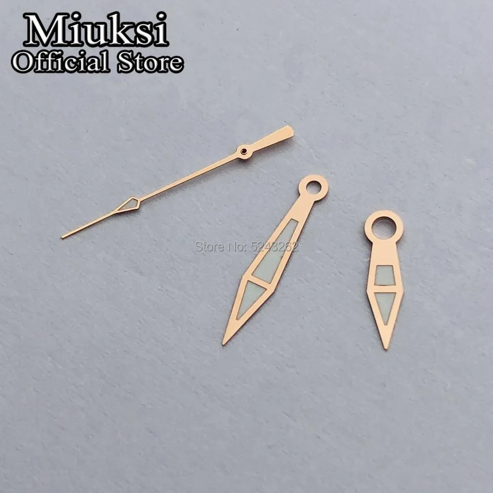 Aiguilles De Montre Vert Lumineux - 3 Aiguilles Pour Mouvements 8215, 8200, Mingzhu 2813