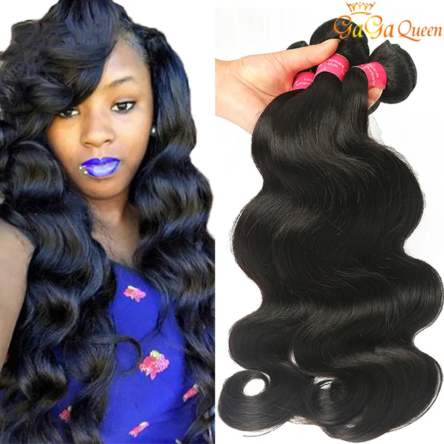 Mink Brazilian Body Wave Virgin Hair Unprocessed Human Hair Brazilian Straight Hair Weave Bundles