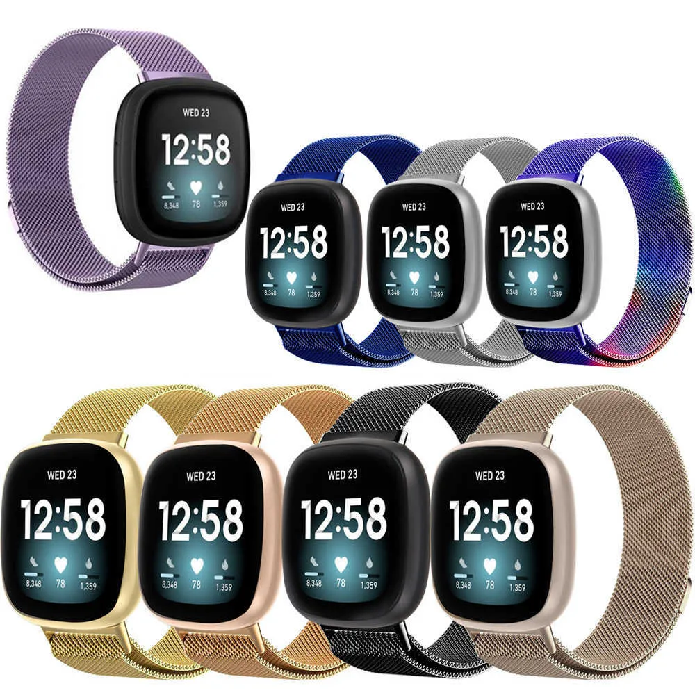 Milanese band fitbit versa top
