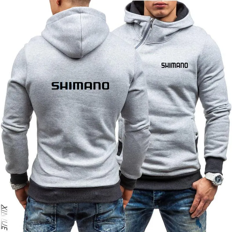 Mens Hoodies & Sweatshirts SHIMANO Fishing Logo Spring Autumn