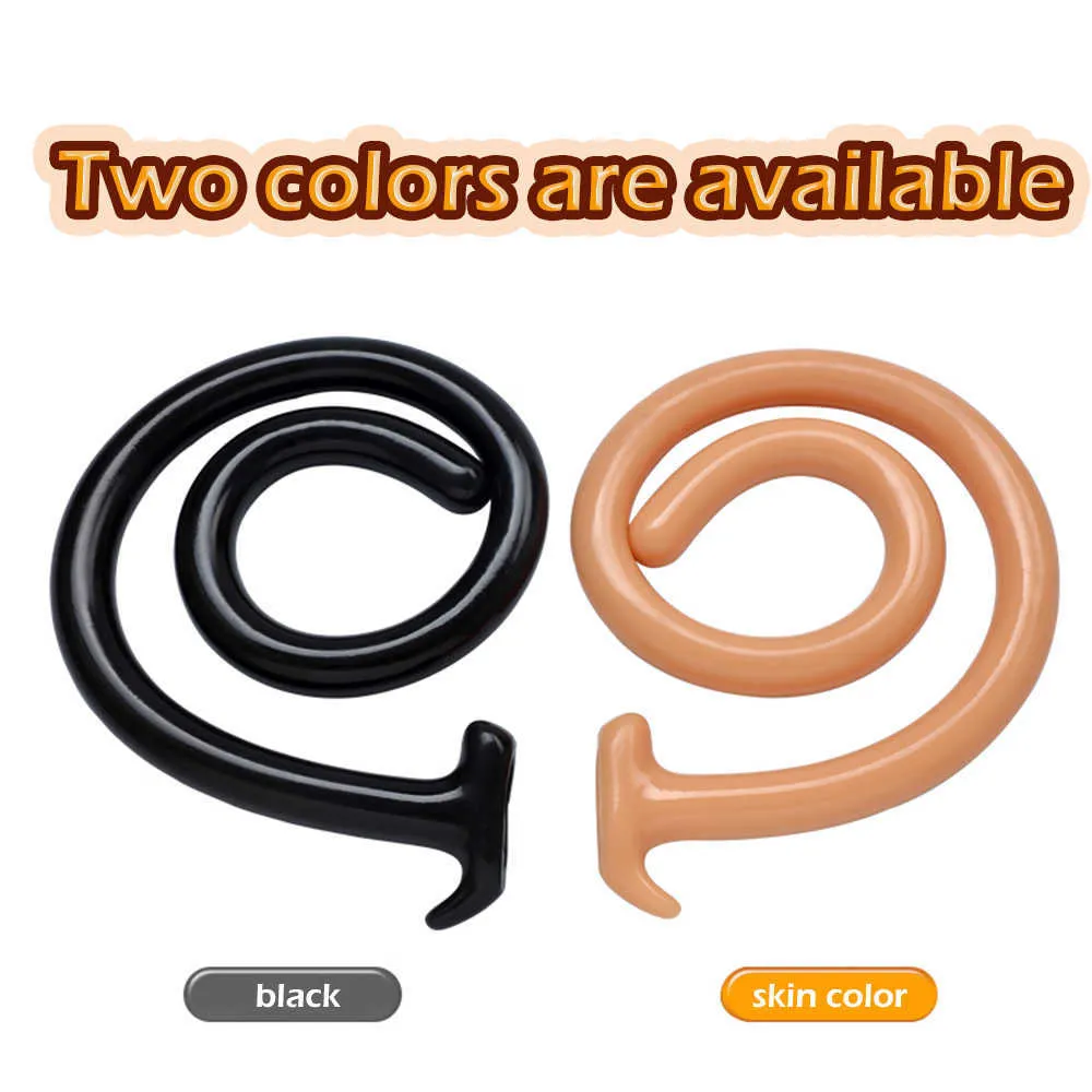 100 centimetri Super Lungo Dildo Enorme Silicone Anal Butt Plug Erotici Per Adulti Giocattoli Sexy Per Le Donne Gli Uomini G Spot Stimolare ano Dilatatore Expander263Q