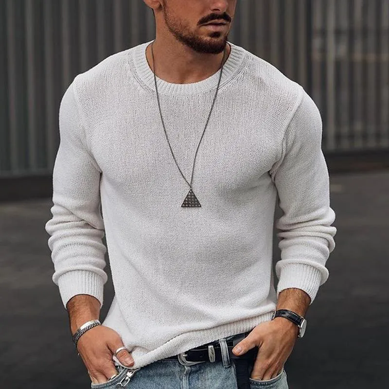 Mens long sleeve clearance sweater