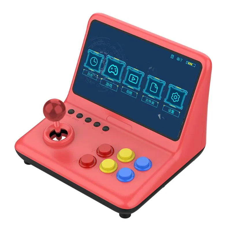 بوصة الألعاب وحدة التحكم فيديو Gamepad خفيفة الوزن لعب IPS ARCADE JOWSTICK 2000 عناصر ألعاب Powkiddy A12 اللاعبين المحمولة