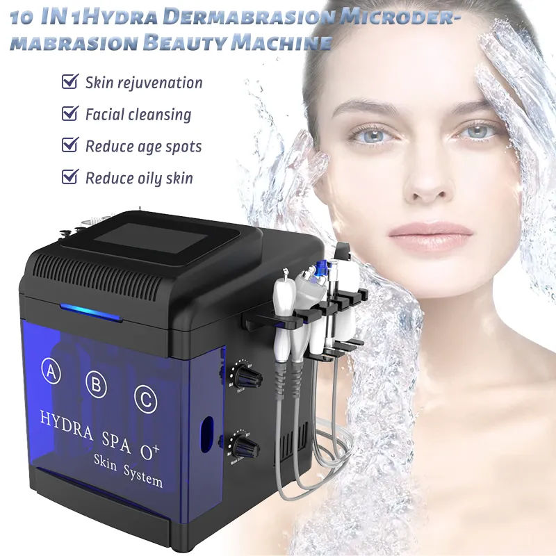 Spa Dermabrasion Machine Aqua Peeling HydroderMabrasion Hydra Cura della pelle Attrezzature per la pulizia del viso Attrezzature di bellezza
