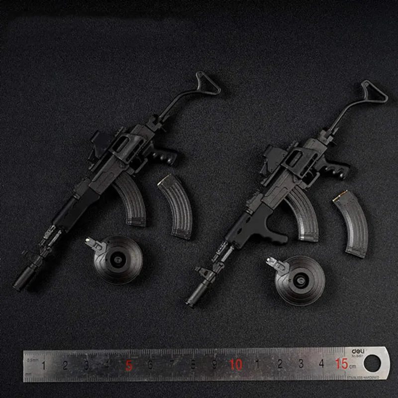 1/6 Scale AK47 Tactical Gun Toys Weapon Models A  For 12" Soldier Figure U.S.A. 