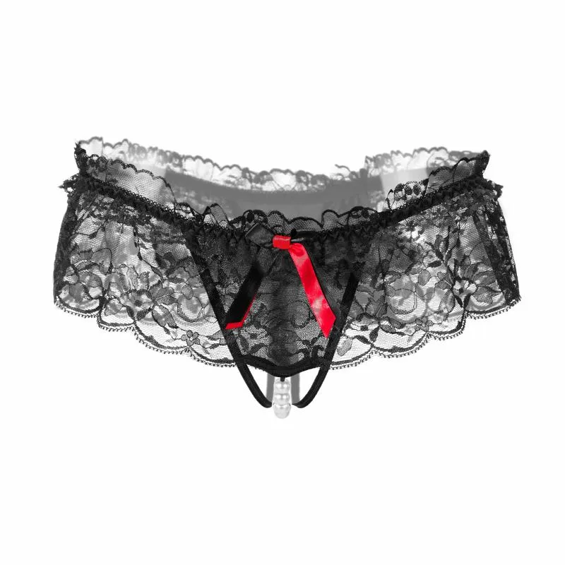 Top Lingerie Slip En Dentelle Pour Femme Sous V tement Transparent