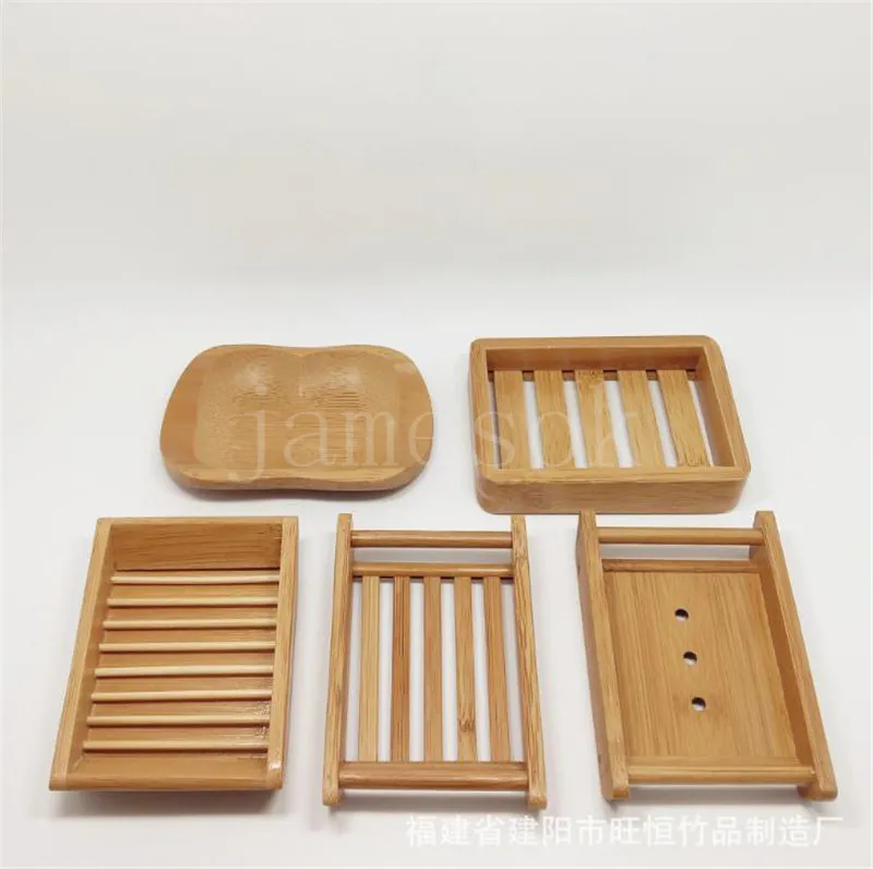 Proste i kreatywne dania z mydła bambusowego japońskie mydła uchwytów pudełka do akcesoriów łazienkowych DB909