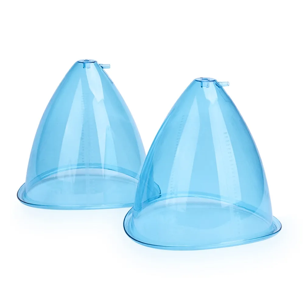 Portable Slim Equipment 1Pair 180ML Breast Cupping For Vacuum Therapy Breast Sucking Machine Accessories Breast Enlargement Suction Cups Equipment