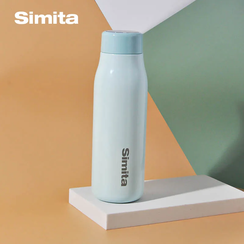 Thermos Thermos Thermos Simita, вакуумная колба из нержавеющей стали, чашка спортивного тумблера BPA бесплатно держать холодную тепло