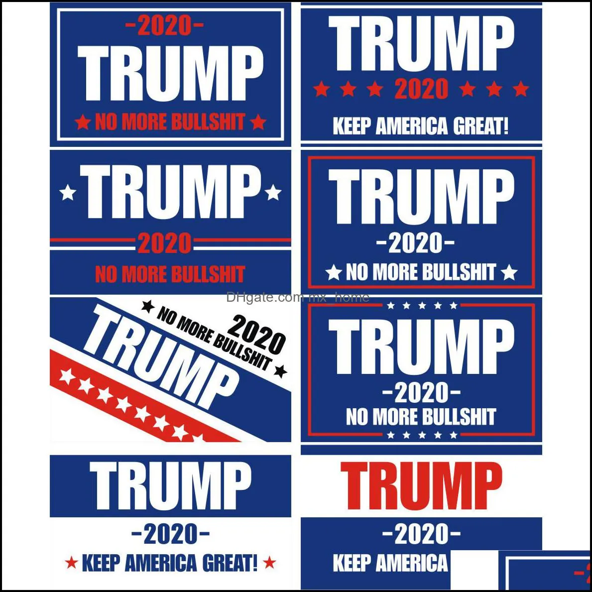 Trump Train Election Banner Flag Donald Flags Decor Banner Trump Flag Make America Again for President VT1327