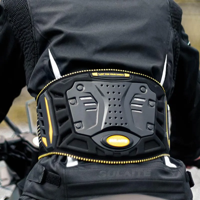 Armatura per moto Traspirante Fuori-Road Vita di supporto per reni Cintura protettiva attrezzature per ingranaggi in equitazione Guida
