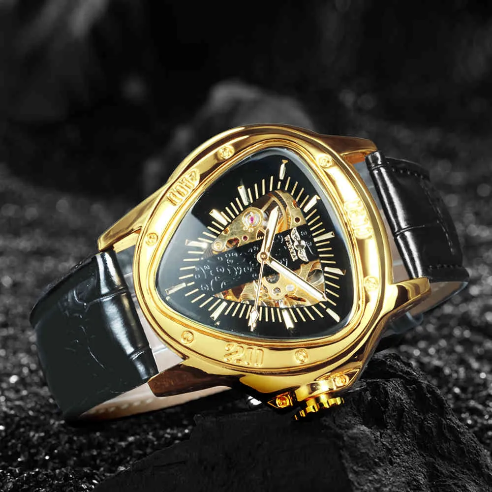 WINNER Relojes Oficiales Para Hombre, Reloj Mecánico Automático