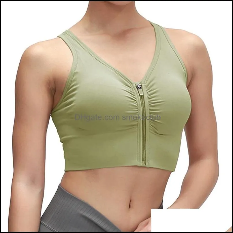 Gym Clothing Push Up Bra Anti-seismic Plus Size Underwear Woman Lingerie Fashion Sport Fitness Wireless Breathable Top Hollow Mesh