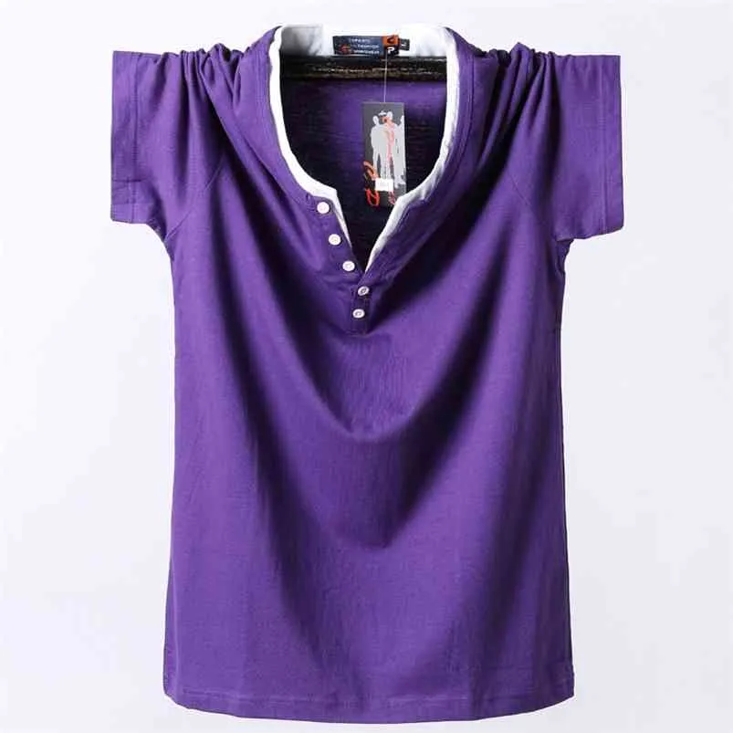 Plus Size 5XL 6XL 7XL 8XL Mężczyźni Big Tall-Shrirt Krótkie Rękawy Oversized Shirt Bawełna Mężczyzna Duży OP EE Lato Fit 210706