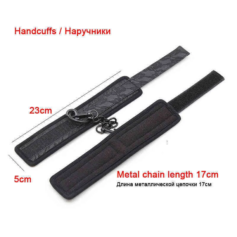 NXY Adult toys Soft Adjustable Sponge Handcuffs Ankle Cuff Restraints BDSM Toys for Couples Sex Erotic Bondage_voghion.com