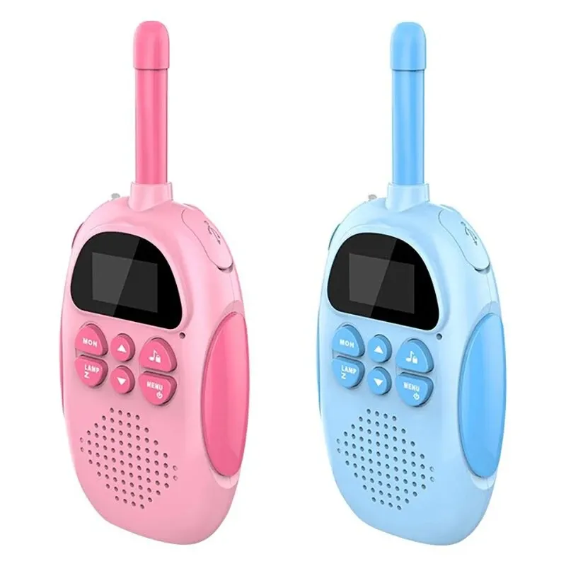 3 km 1000 mAh Wodoodporny zabawka dla dzieci Talkie Talkie Talkies Radio Radio Handheld Toy Dwukierunkowy radio Lampa Lampa Lampa Lampa Outdoor Lnteractive Toys Dift