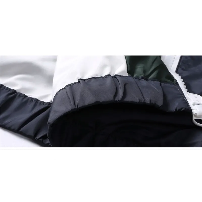 Windbreaker Men Casual Spring Autumn Lightweight Jacket 2019 New Arrival Hooded Contrast Color Zipper up Jackets Outwear Cheap WGWY158