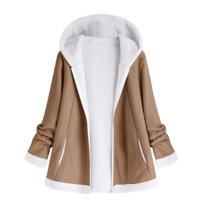 Womens Casual Fluffy Hooded Thermal Vests Ladies Tesco Solid Color, Long  Sleeve, Zipper Closure, Cute And Warm Plus Size Outwear For Autumn/Winter  #T1G St From Strawberry22, $21.54