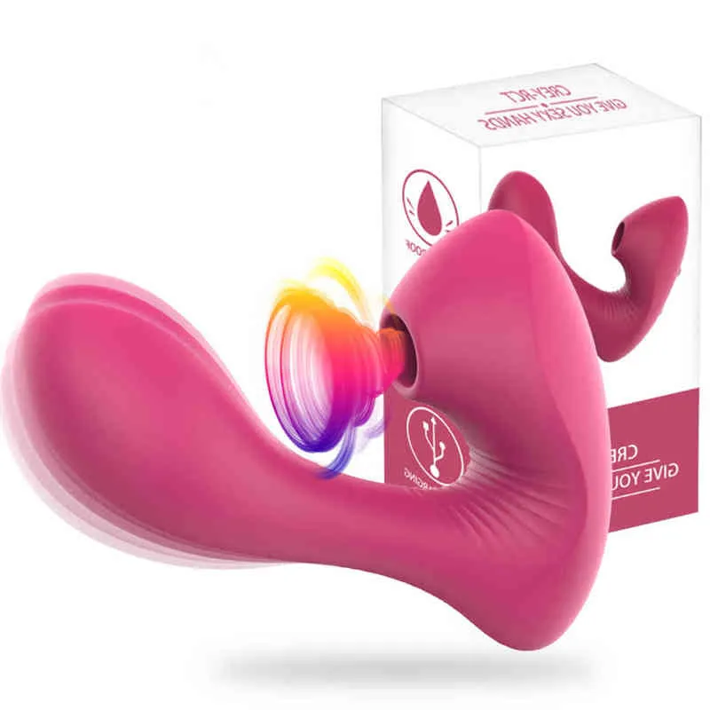 Nxy Sex Vibratori Masturbatori G Spot Vibratore per le donne Clit Sucker Clitoride Potente stimolatore Dildo Pene Giocattoli Articoli erotici Prodotto per adulti 1218